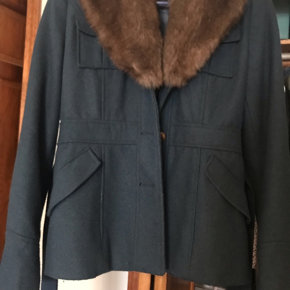 Mossimo Dark Teal Coat Small